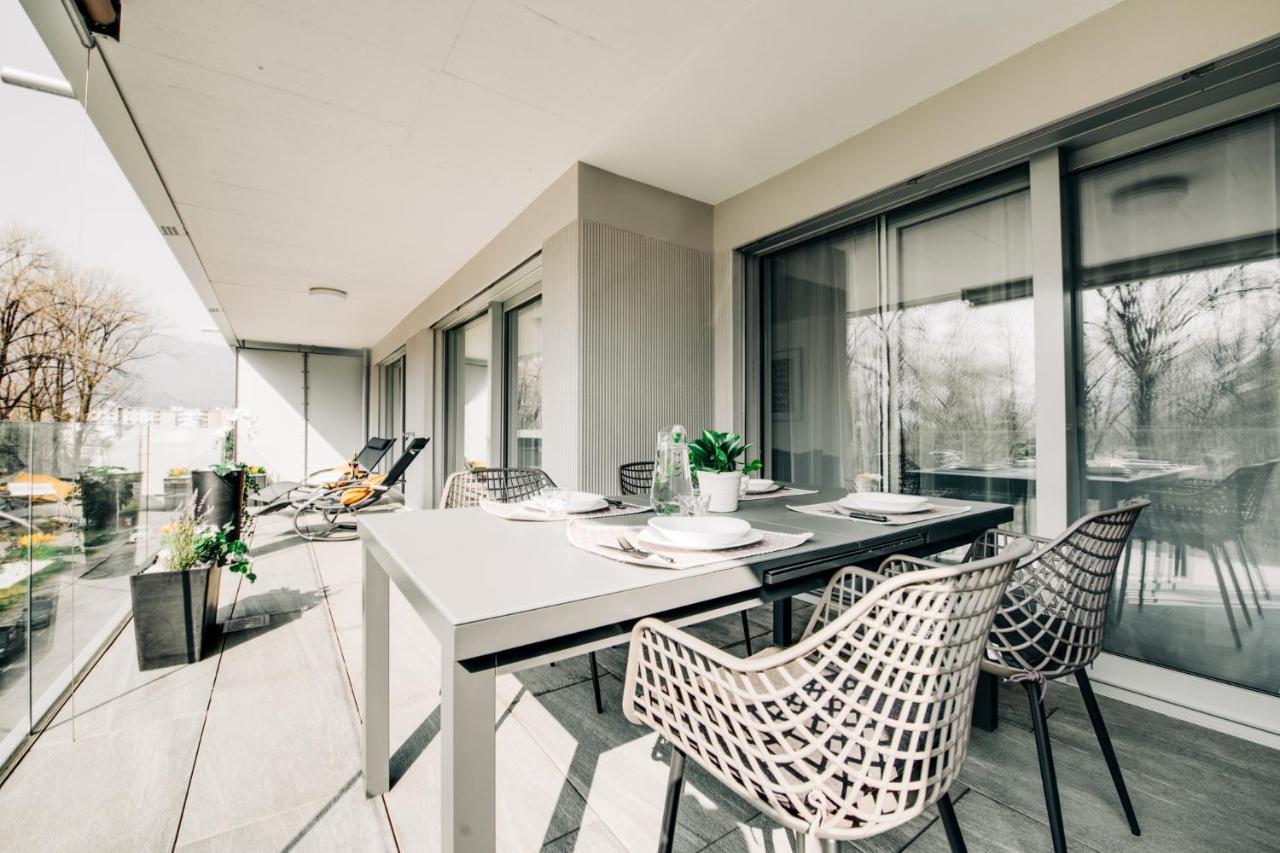 Linda Terrace By Quokka 360 - Modern One-Bedroom Flat With Sun Terrace Locarno Exterior photo