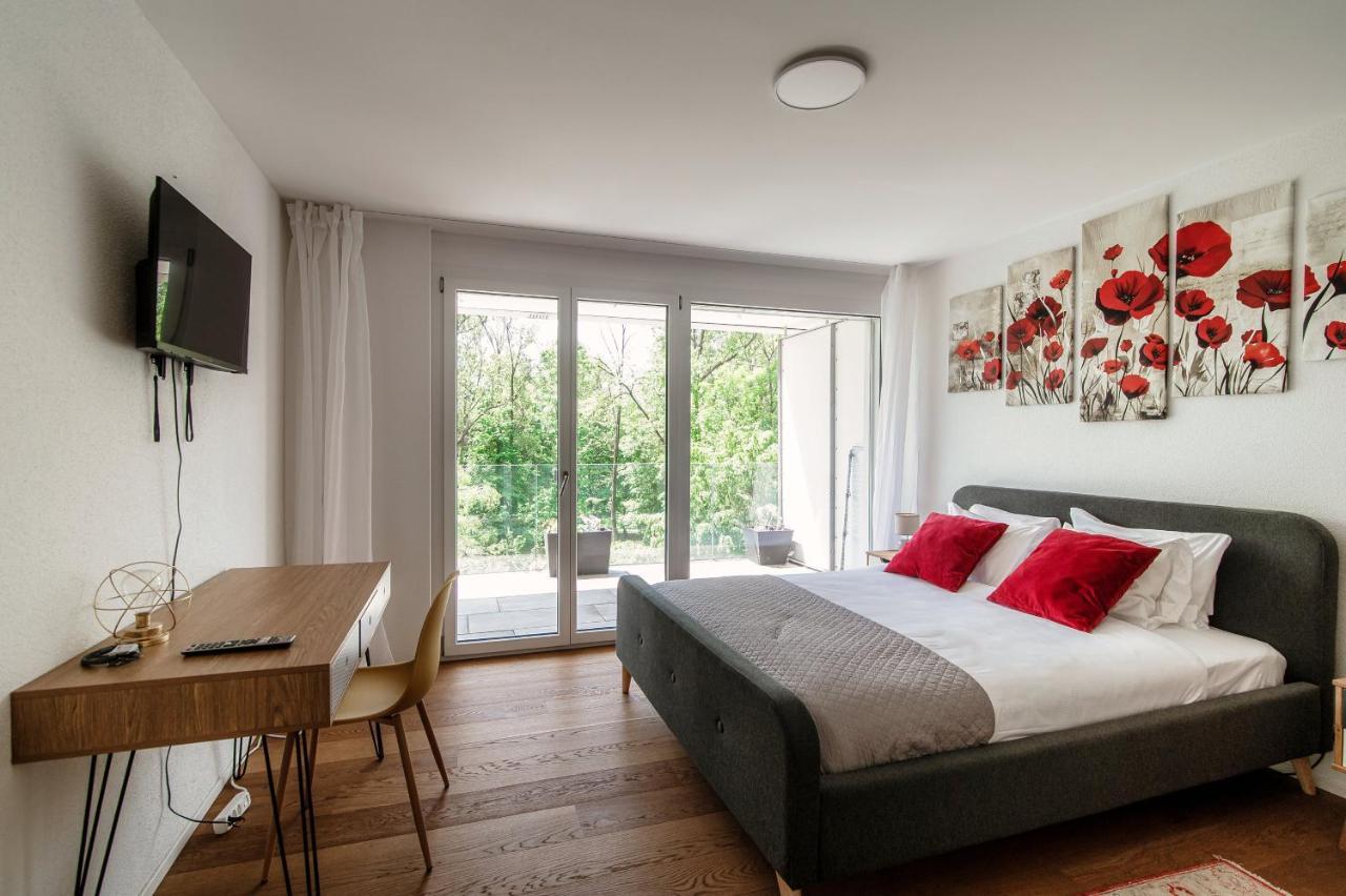 Linda Terrace By Quokka 360 - Modern One-Bedroom Flat With Sun Terrace Locarno Exterior photo
