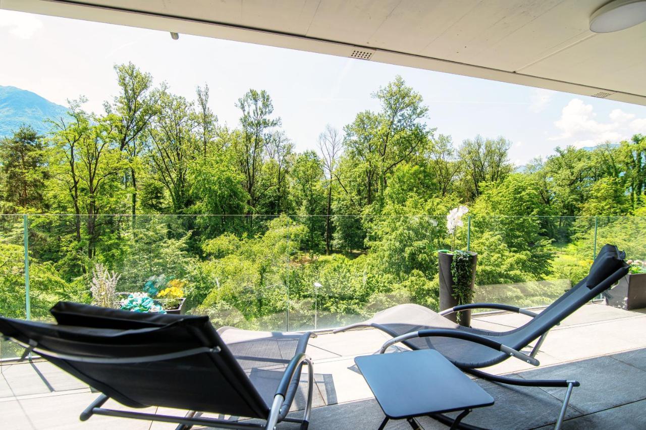 Linda Terrace By Quokka 360 - Modern One-Bedroom Flat With Sun Terrace Locarno Exterior photo