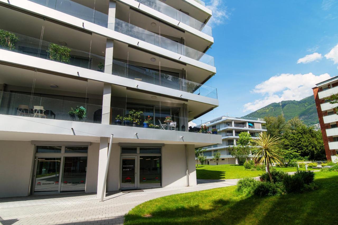 Linda Terrace By Quokka 360 - Modern One-Bedroom Flat With Sun Terrace Locarno Exterior photo